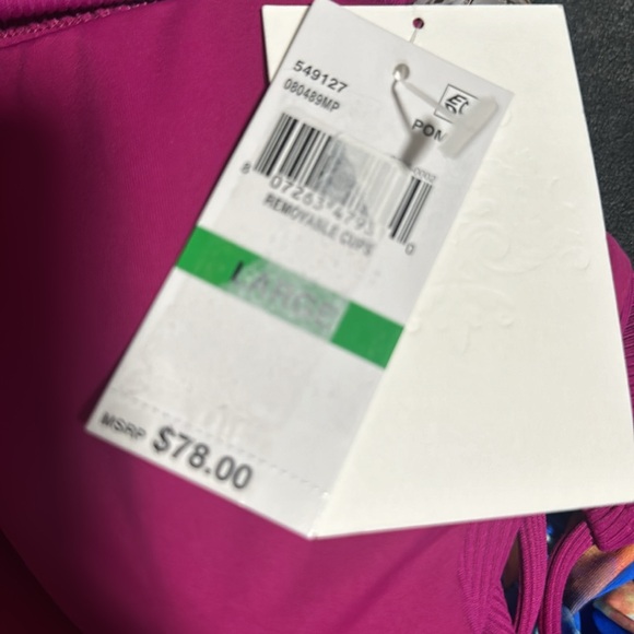 NWT BECCA BY REBECCA VIRTUE Elaine Bralette Bikini Top - Picture 8 of 8